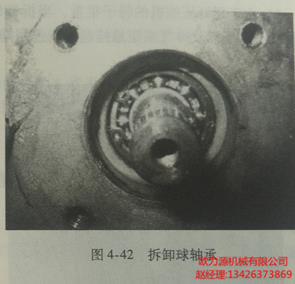 拆卸球軸承